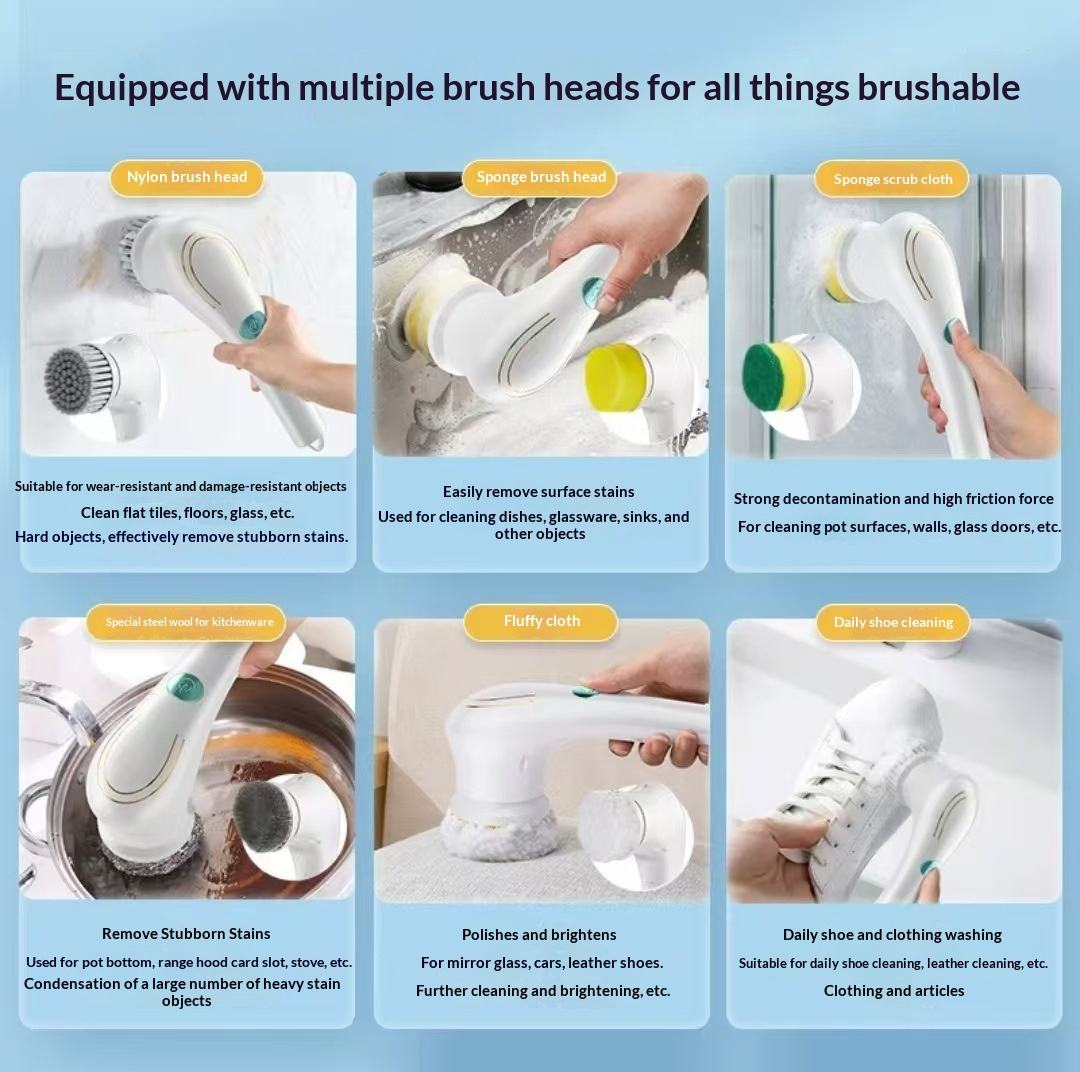 Electric Brush Cleaning Set 3