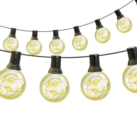 Copper Wire Globe String Lights