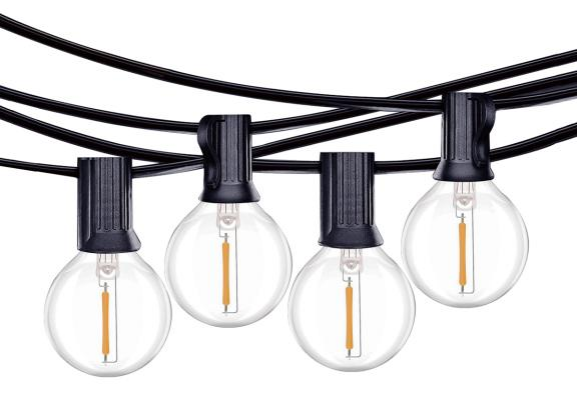 G40 high voltage string lights