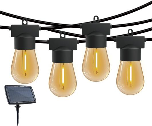 Solar Warm White Light String