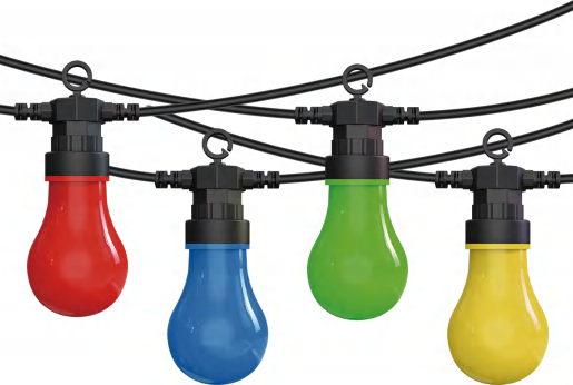 Four-color Outdoor Light String