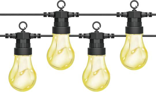 Outdoor Copper Wire Lamp