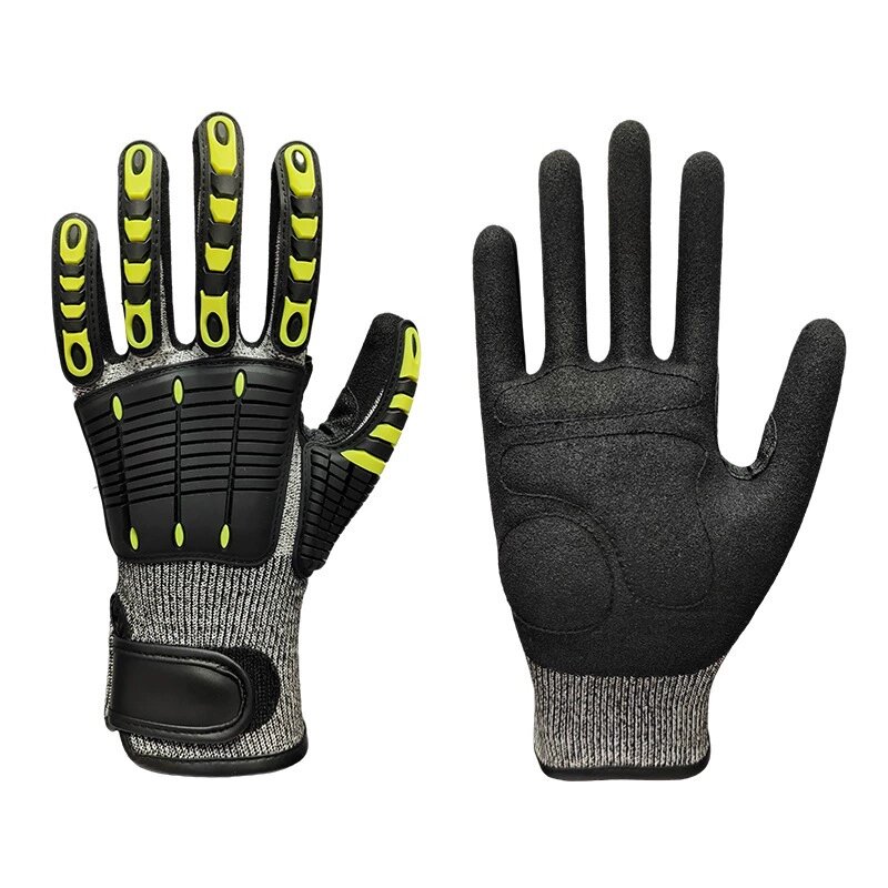 Nylon Dotted Protective Gloves 4