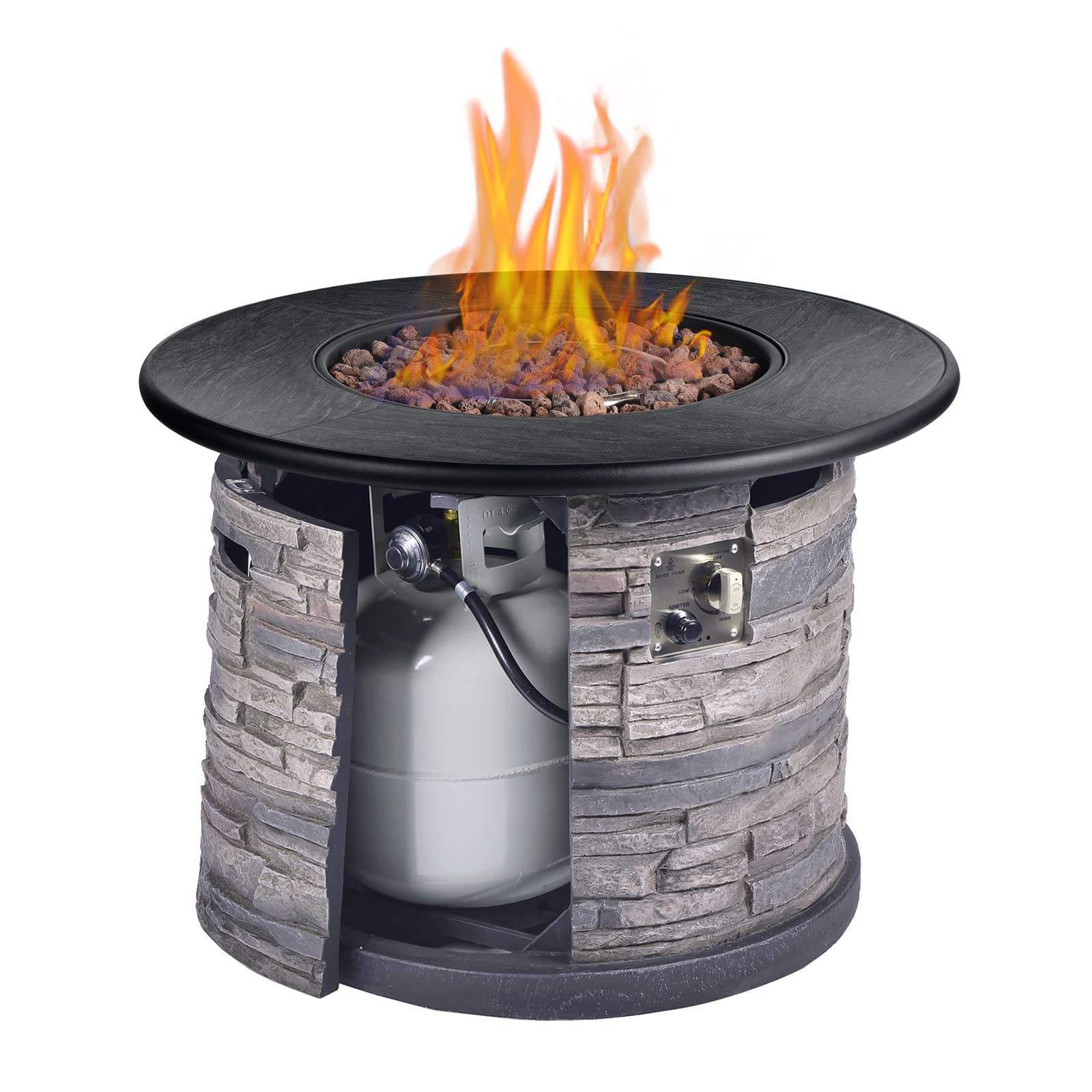 Patio Gas Fire Pit 3