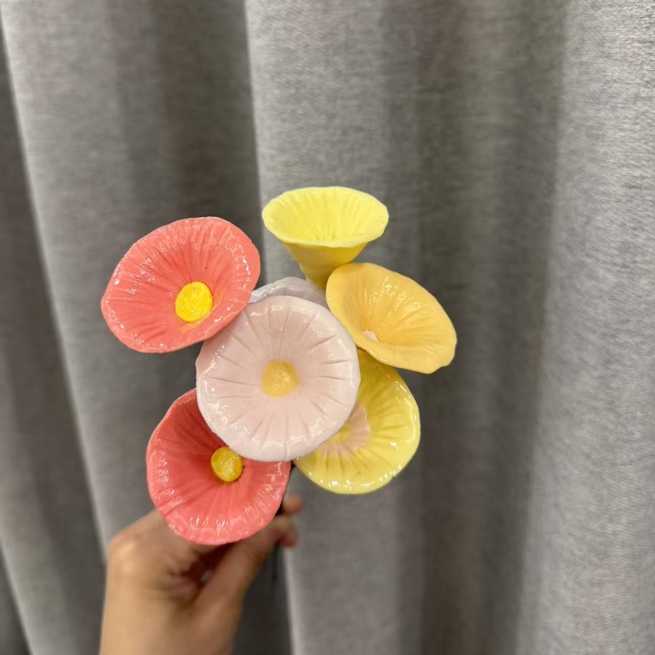 Ceramic Flower Ornaments 2