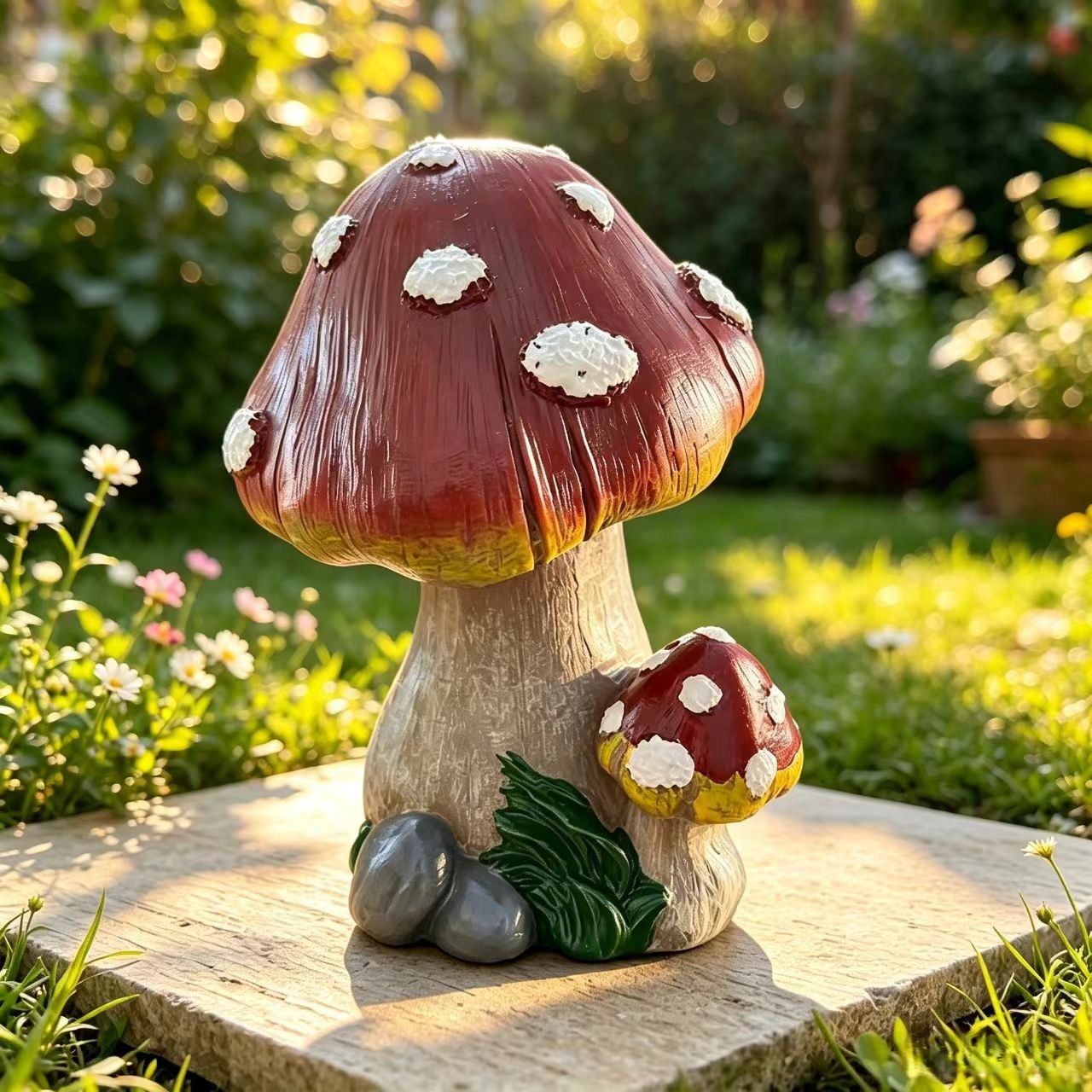 Mushroom Ceramic Ornament 3