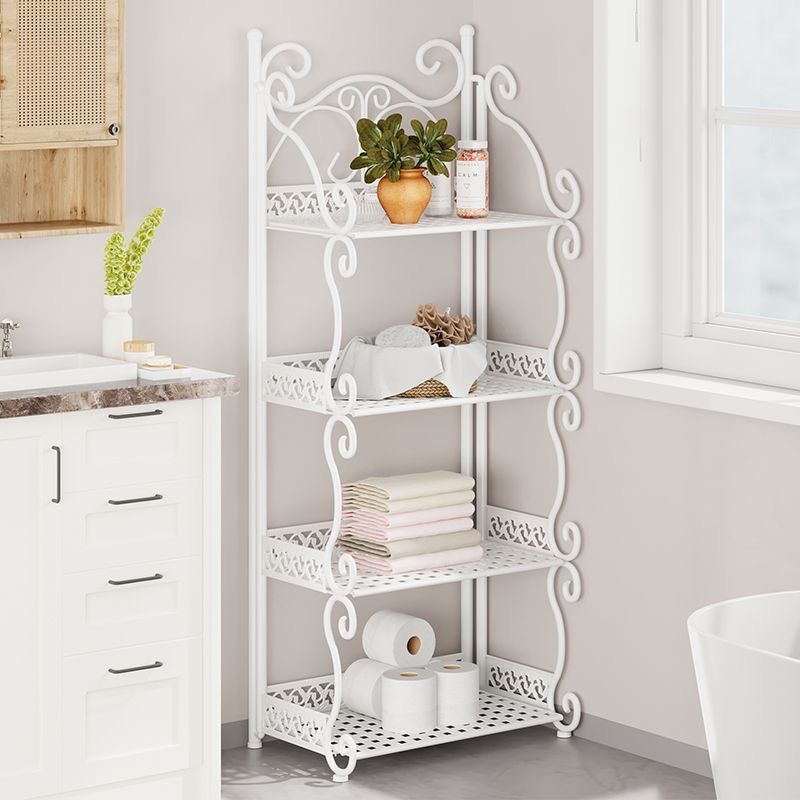 Wrought Iron Storage Rack 3