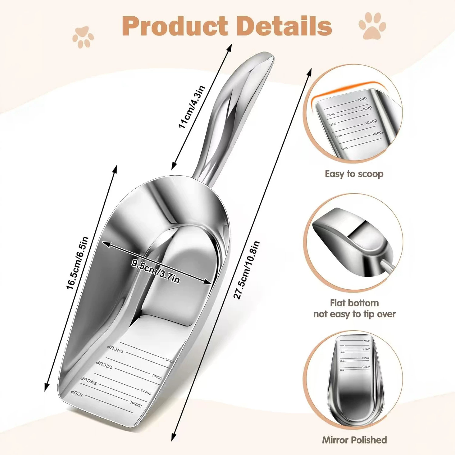 Ice & Pet Food Scoop 3