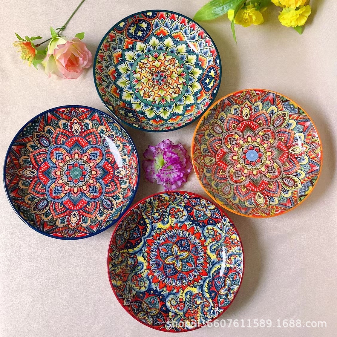 Bohemian Ceramic Tableware 4