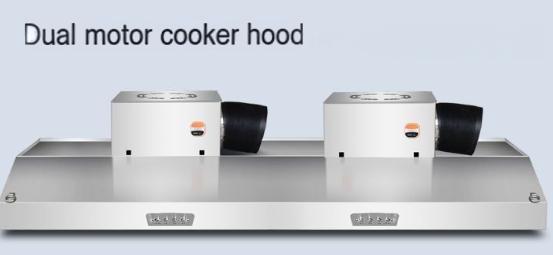 Dual-motor cooker hood 2