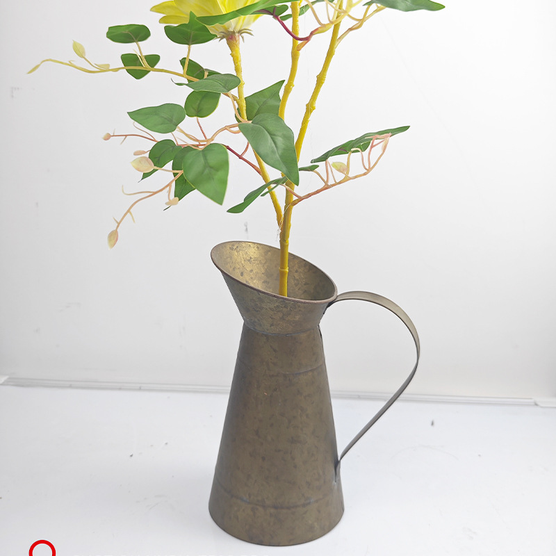 Galvanized Flower Pot 2
