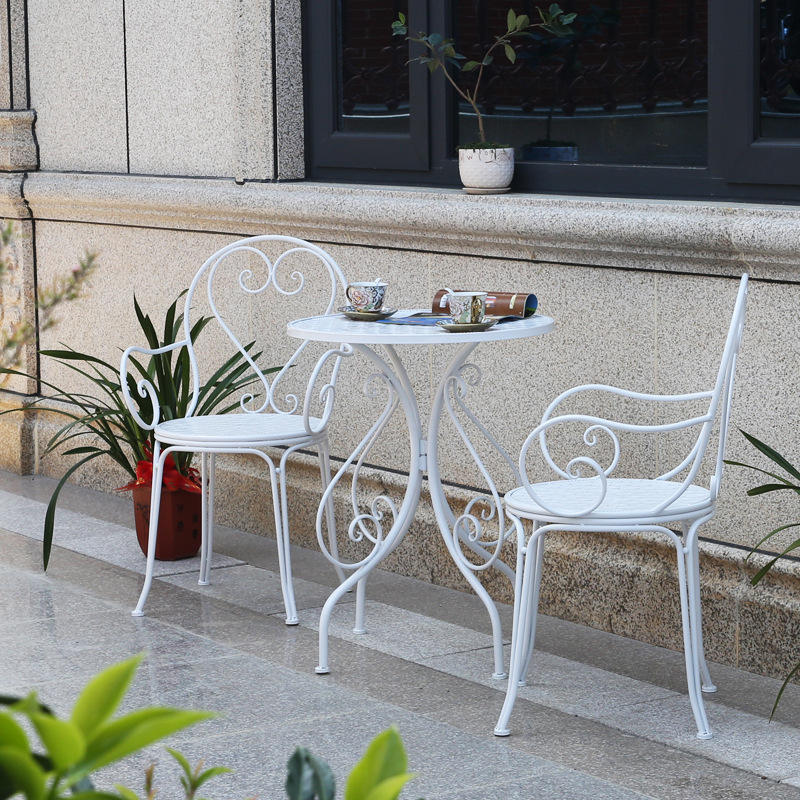 Steel Patio Dining Set 5
