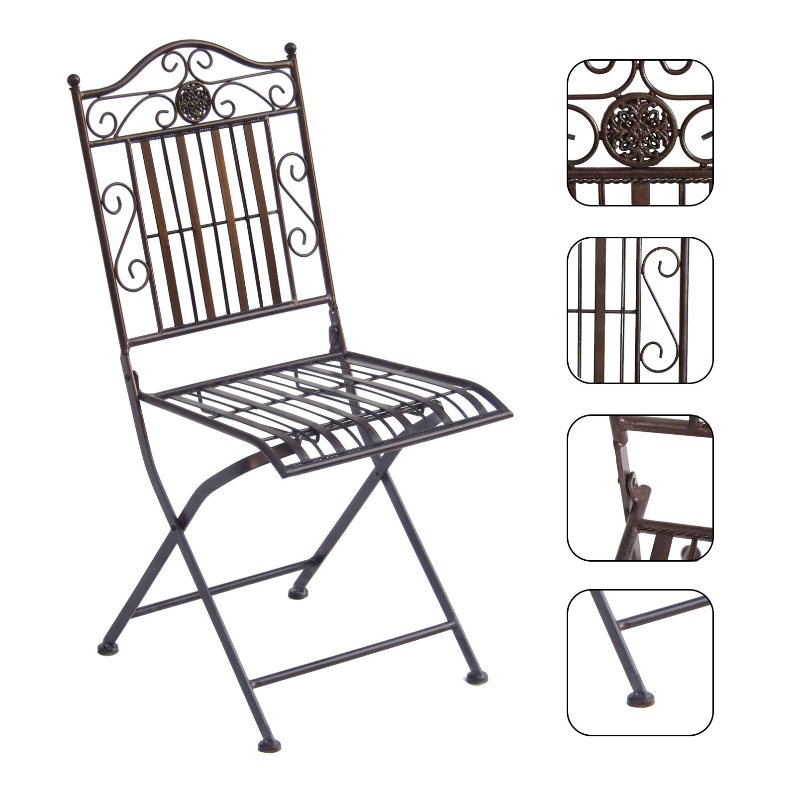 Steel Patio Dining Set 3