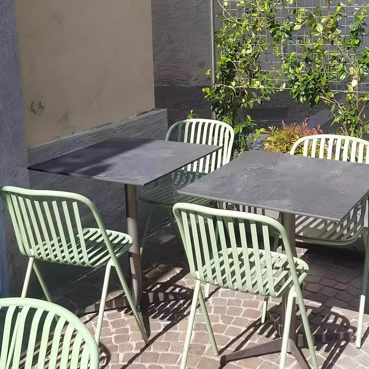 Steel Patio Dining Set 2
