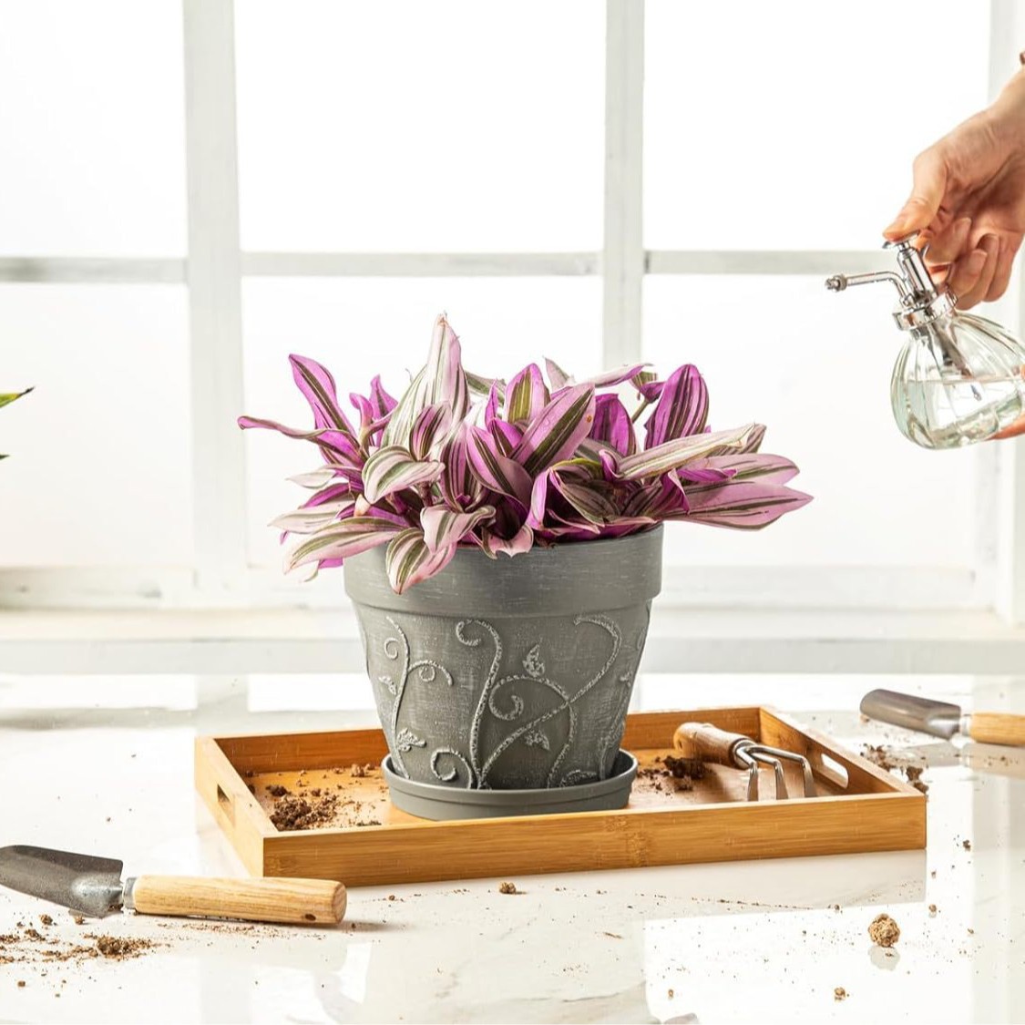 Resin Flowerpot 4