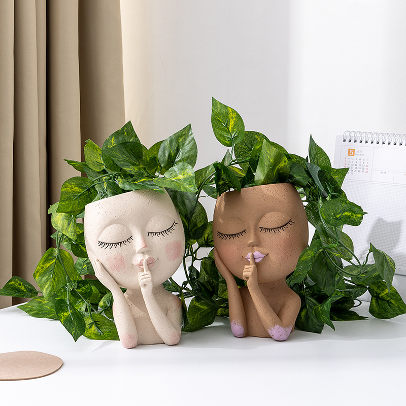 Resin Flowerpot 4