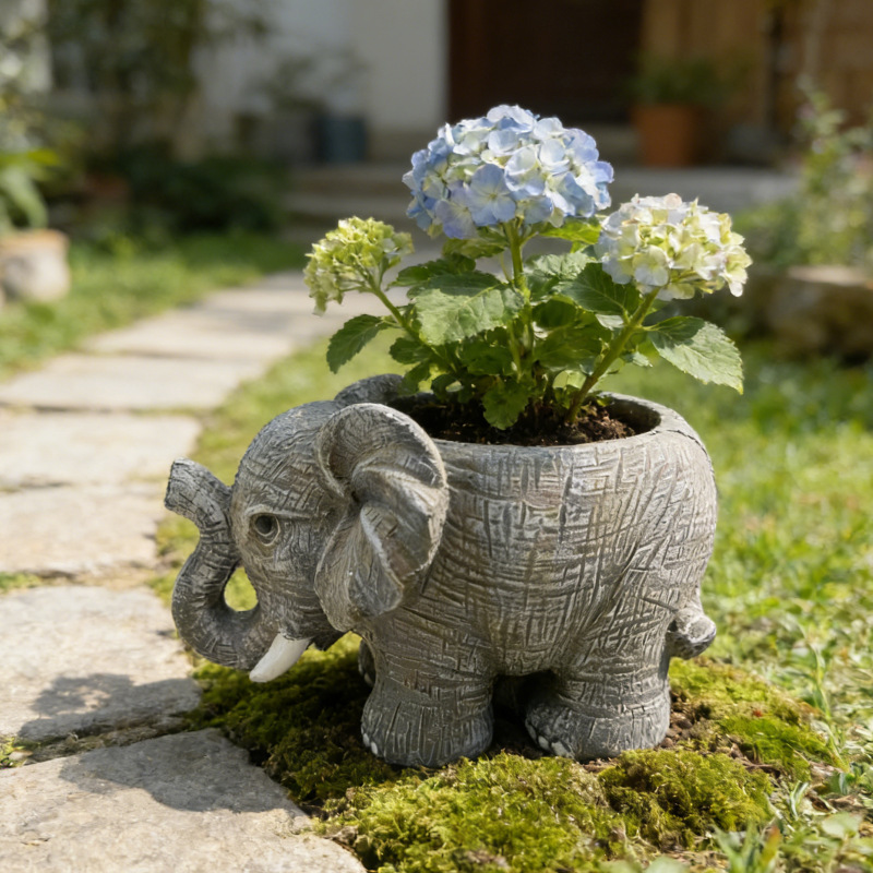 Resin Flowerpot 4