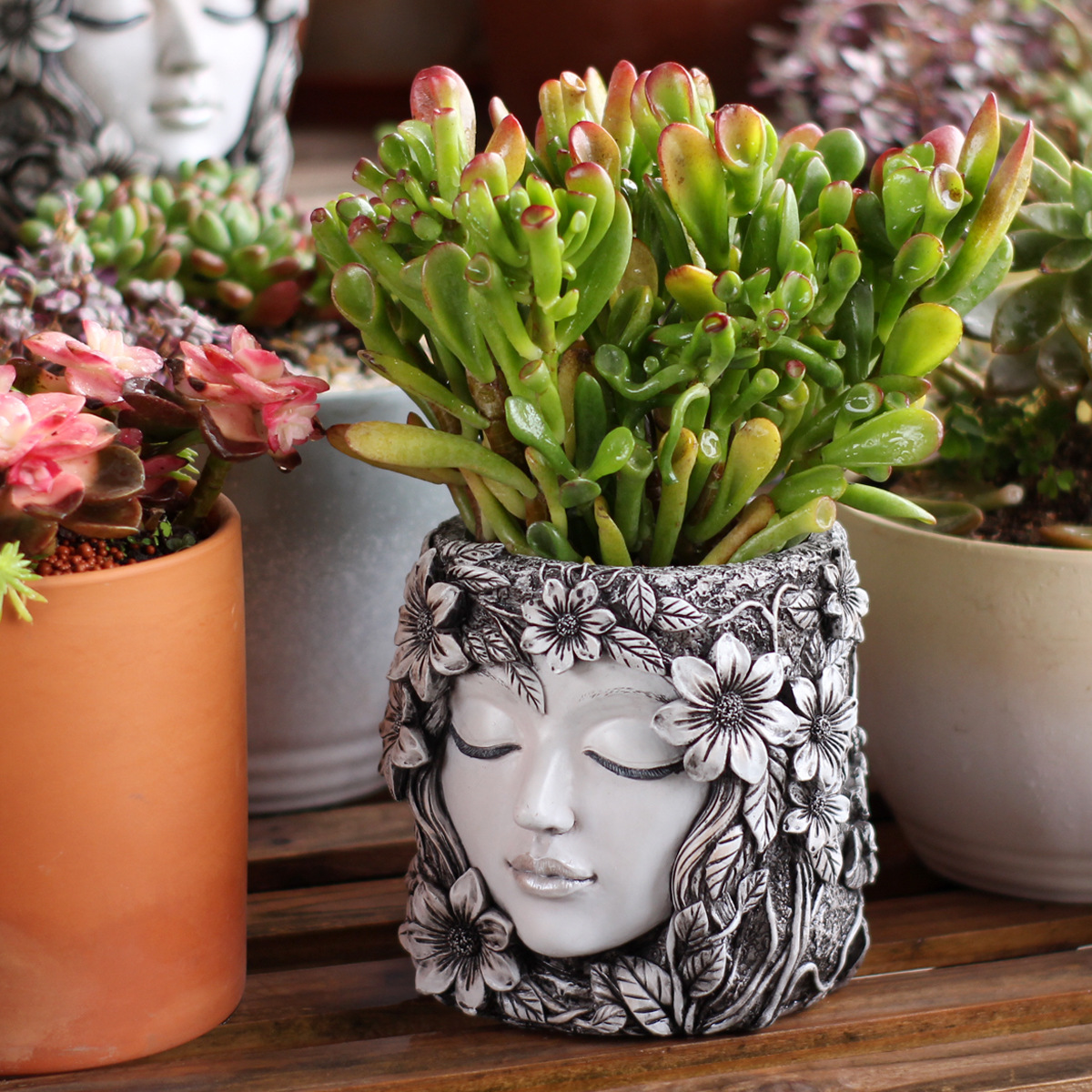 Resin Flowerpot 4